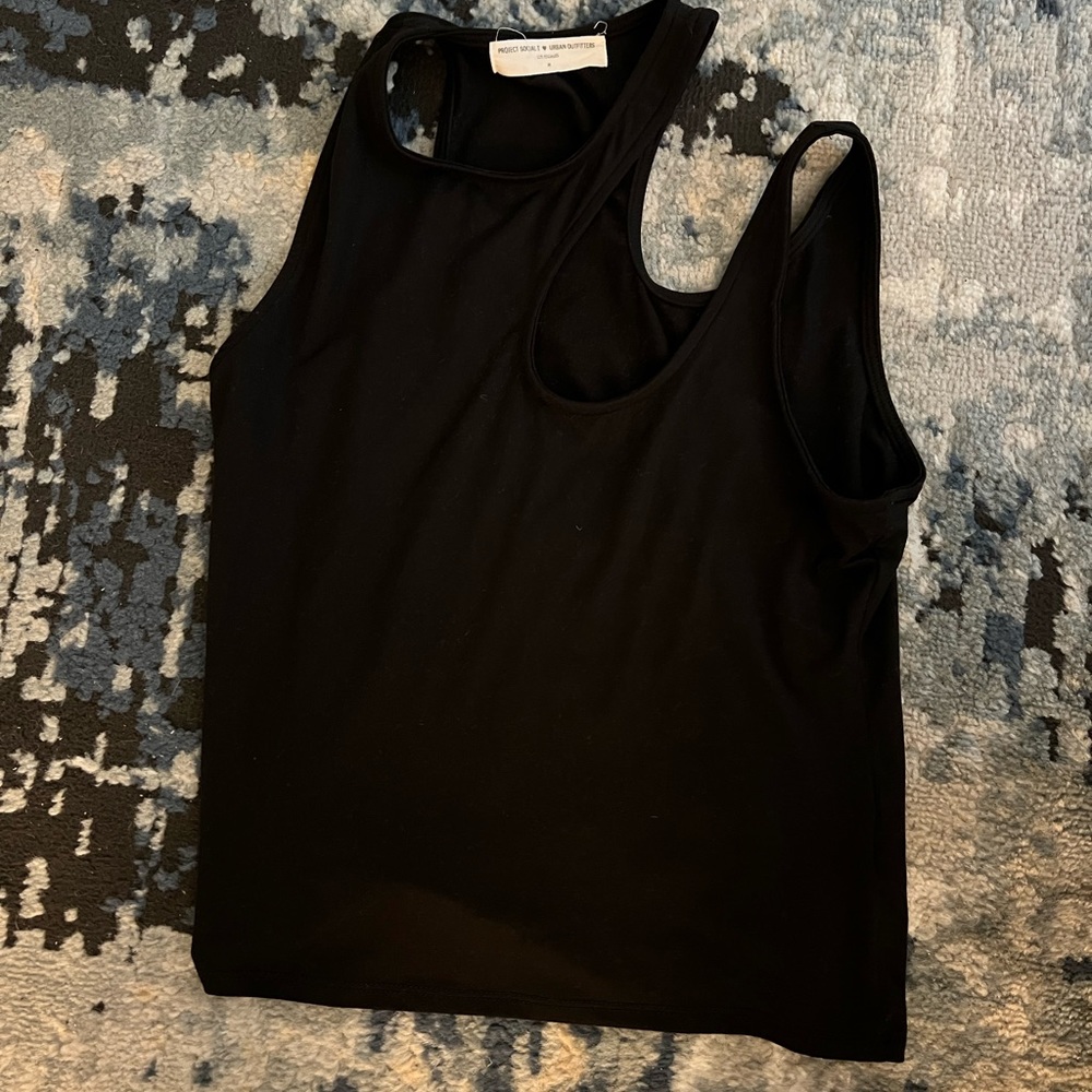 Project Social T Black Tanktop